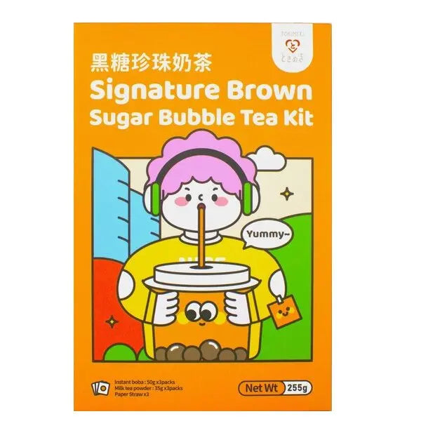 TOKIMEKI Japanese brauner Zucker Bubble Tea Kit 255g