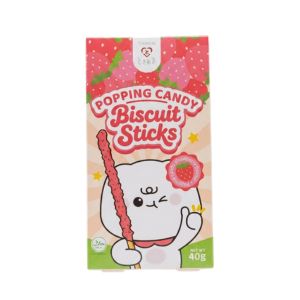 TOKIMEKI Biscuit Sticks Knisterzucker Erdbeere 40g
