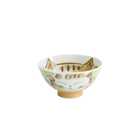 TOKYO DESIGN STUDIO Kawaii Glückskatze Fuku Neko Reisschale Grün – 11,6x6,2 cm / 300ml Bild 1