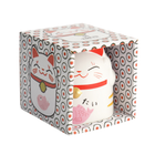 TOKYO DESIGN STUDIO Kawaii Glückskatze Tasse Rosa – 8,7x10,2 cm / 350ml Bild 1