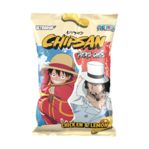 ULTRAPOP CHIPSAN Kartoffelchips Hähnchen-Zitrone One Piece 110g
