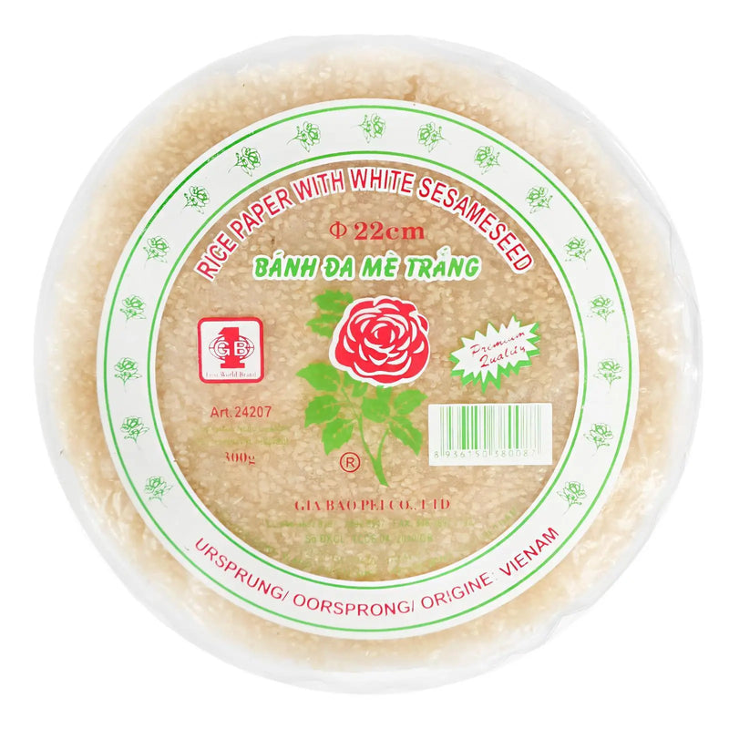 VN Sesam-Reis-Cracker mit weißem Sesam 22cm 400g