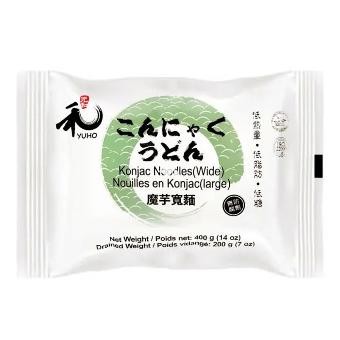YUHO Konjac-Nudeln Fettuccine-Form, 190g