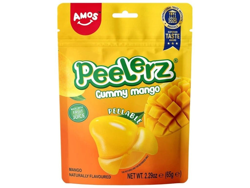 AMOS Peelerz Schälbare Fruchtgummis Mango 65g
