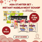 Asia Starter Set - Instant Nudeln Nicht Scharf Bild 1