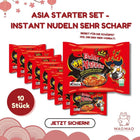 Asia Starter Set - Instant Nudeln Sehr Scharf Bild 2