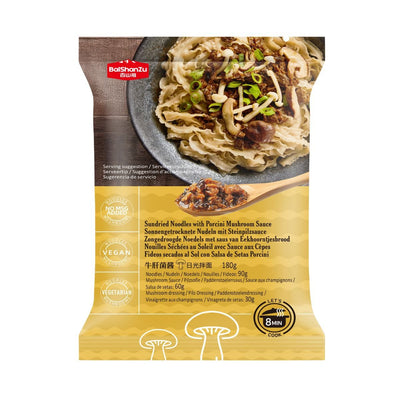 BAI SHAN ZU Sonnengereifte Nudeln mit Steinpilzsauce 180g