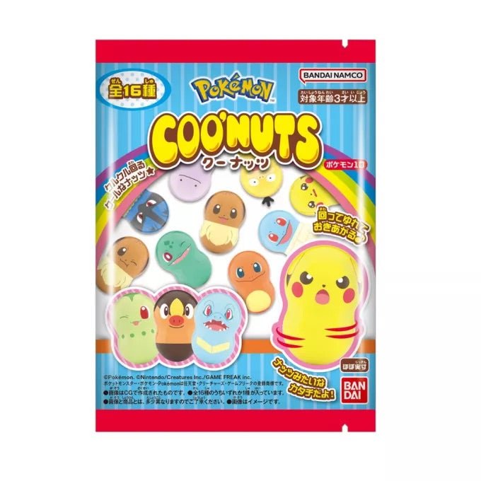 BANDAI Pokémon Bonbons mit Kreisel 31g