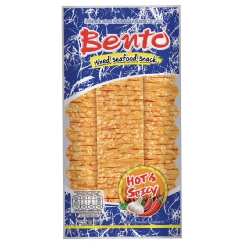 BENTO Meeresfrüchte Snack Scharf & Würzig 20g
