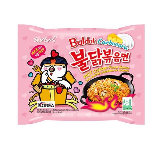 BLACK WEEK - 1. SAMYANG Instant Nudeln Hot Chicken Carbonara 130g - 1 Stück Max pro Bestellung