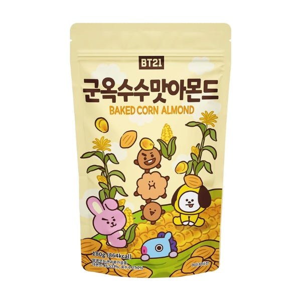 BT21 Gebackener Mais – Mandelgeschmack 180g