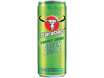 CARABAO Energy Drink Grüner Apfel mit Kohlensäure 330ml (EINWEG)