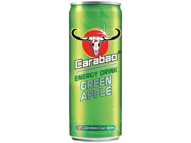 CARABAO Energy Drink Grüner Apfel mit Kohlensäure 330ml (EINWEG)