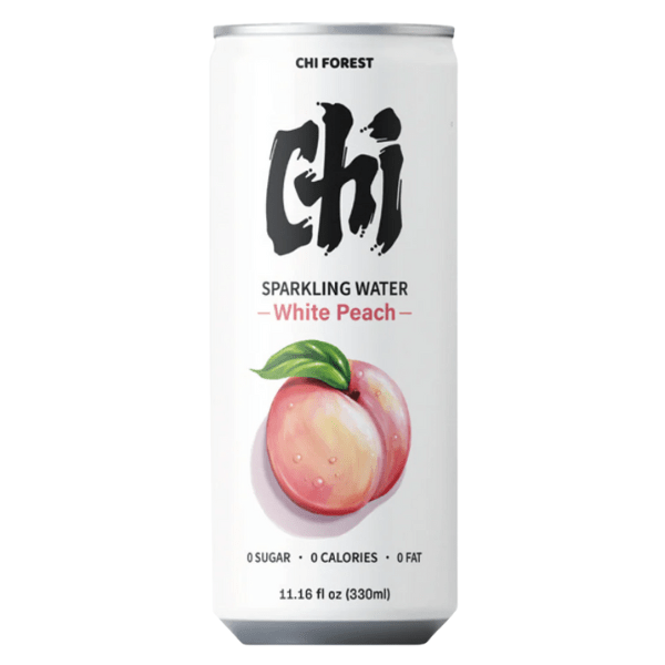 CHI FOREST Sprudelwasser Weißer Pfirsich 330ml (EINWEG)