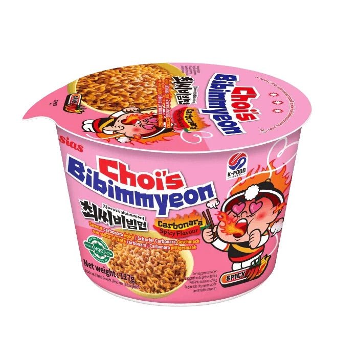 CHOI'S Instant Nudel Cup Carbonara scharf 127g