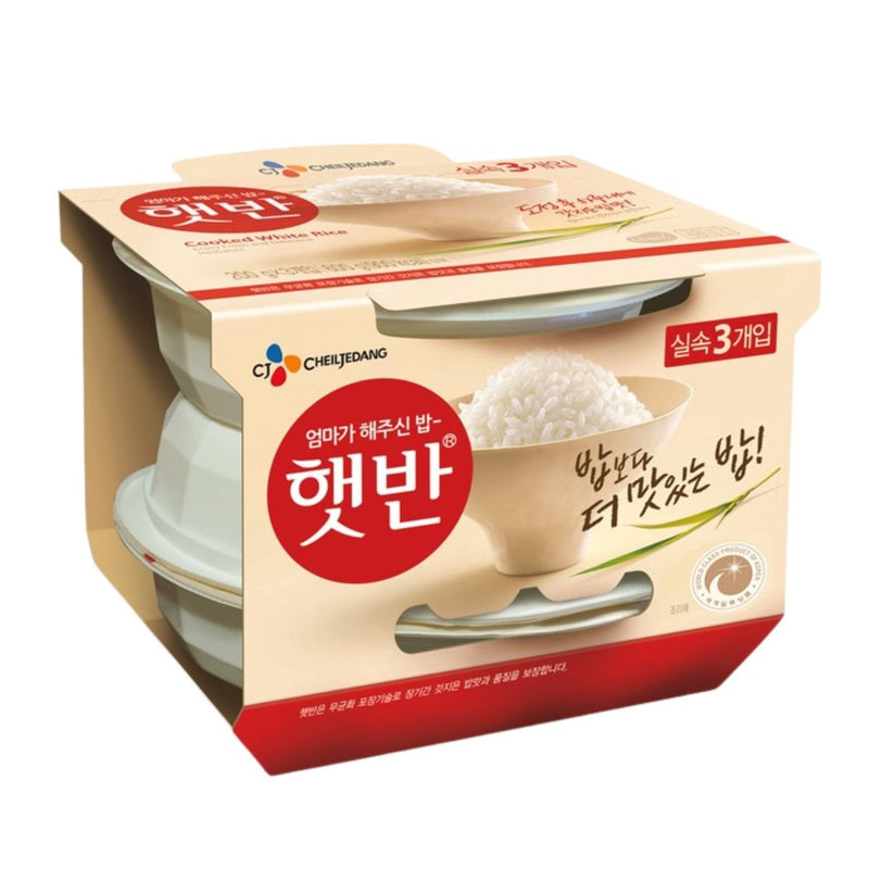 CJ HETBAN Weißer Mikrowellenreis 630g (210g x 3)
