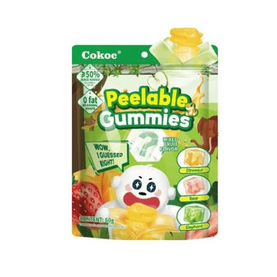 COKOC Peeling Gummis Mischfrucht 60g