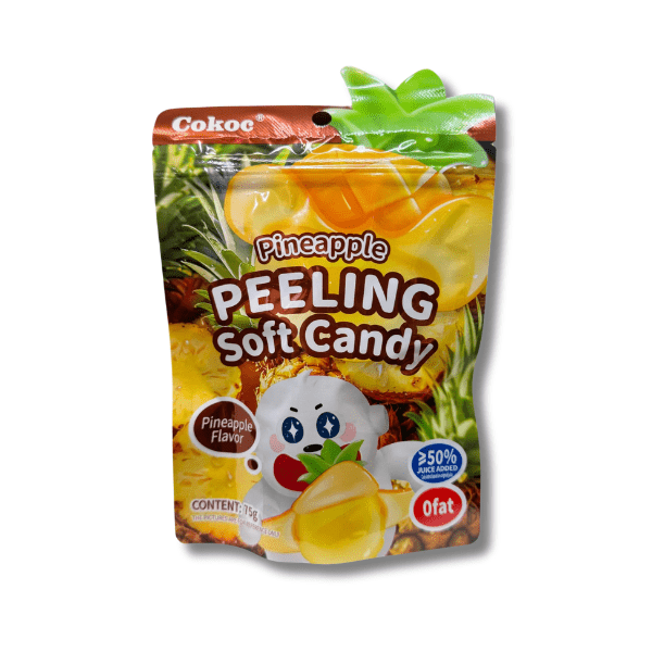 COKOC Peeling Gummis mit Ananasgeschmack 75g