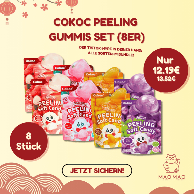 Cokoc Peeling Gummis Set (8er)