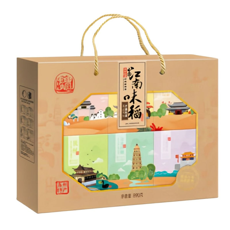 DAO XIANG CUN Jiangnan-Stil Gebäcksortiment Geschenkbox 890g
