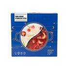 Edelstahl Hot Pot mit Glasdeckel (Ø 28 cm) Bild 2