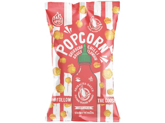 FLYING GOOSE Sriracha Chilli Popcorn 80g