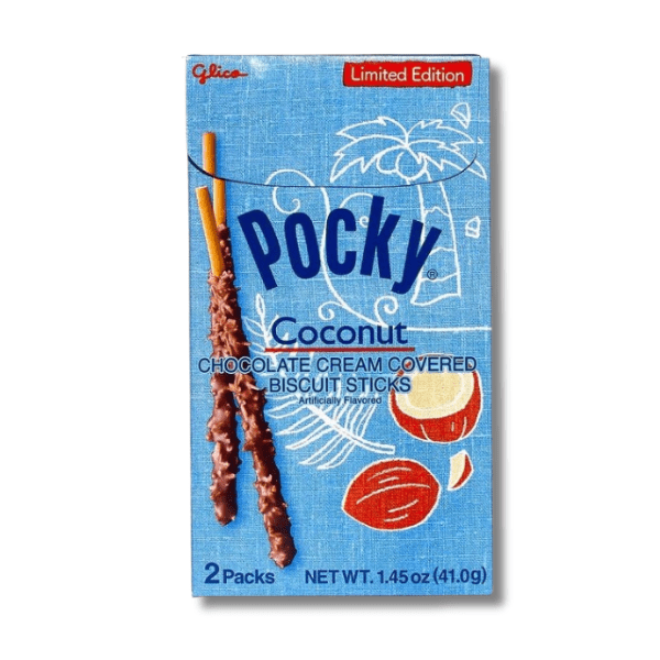 GLICO Pocky Biscuit Sticks Schokolade Kokosnuss 44,2g