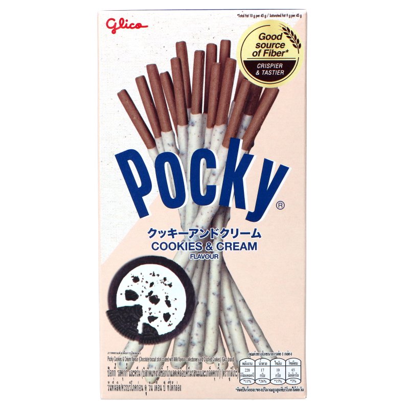 GLICO Pocky Cookies & Cream 40g