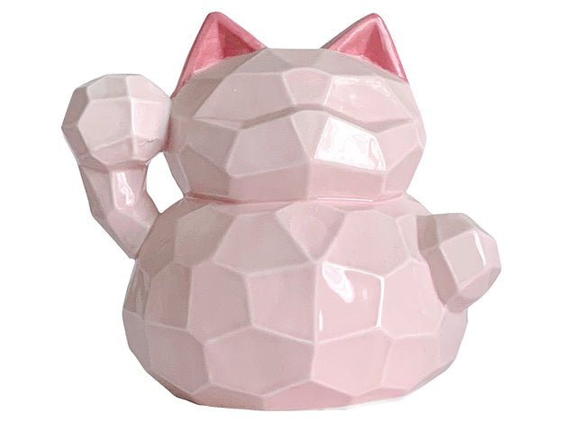 Glückskatze Sparbüchse Rosa 10cm