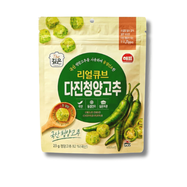 HAEPYO Gehackter Cheongyang Pfeffer Würfel 23g