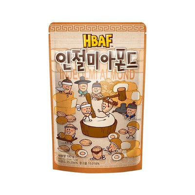 HBAF Mandeln Injeolmi (koreanischer Reiskuchen) 120g