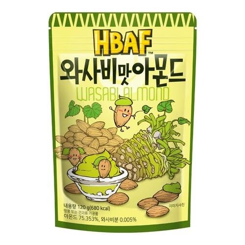 HBAF Mandeln Wasabi 120g
