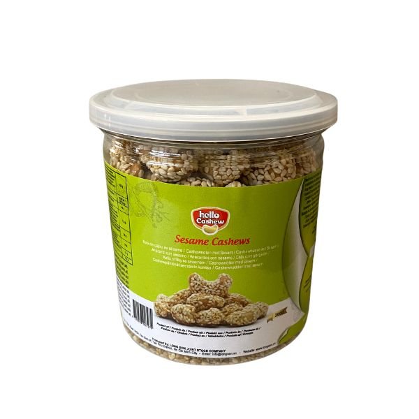 HELLO CASHEW Sesam Cashews 200g