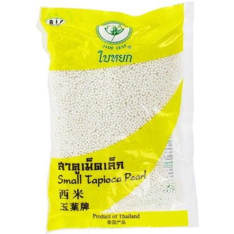 JADE LEAF BRAND Weiße Tapiokaperlen (klein) 400g