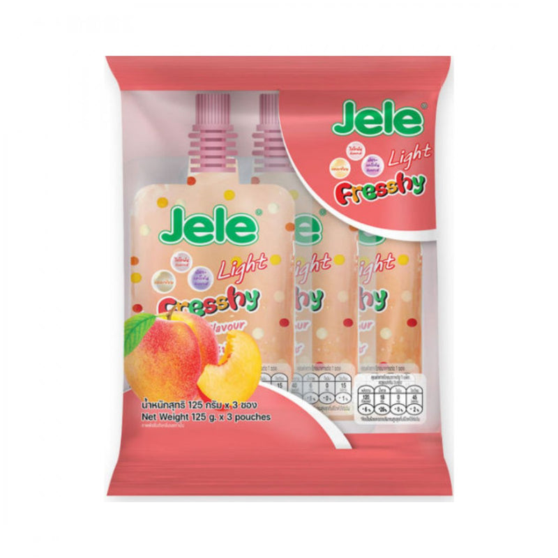 JELE FRESHY LIGHT SQUEEZE Pfirsich 375g (3x125g)
