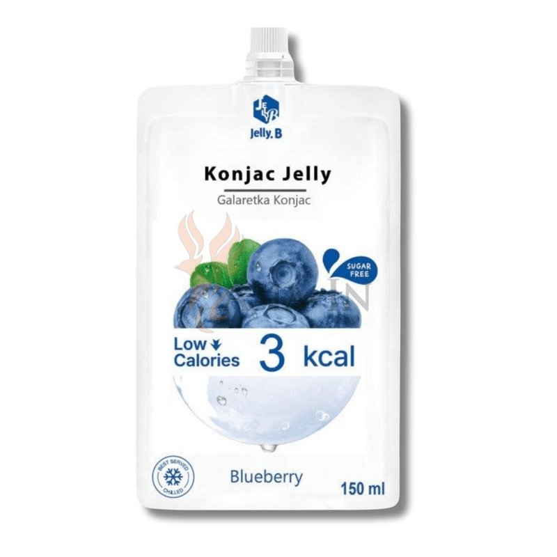JELLYBEE Zuckerfrei Konjac Jelly Blaubeere 150g