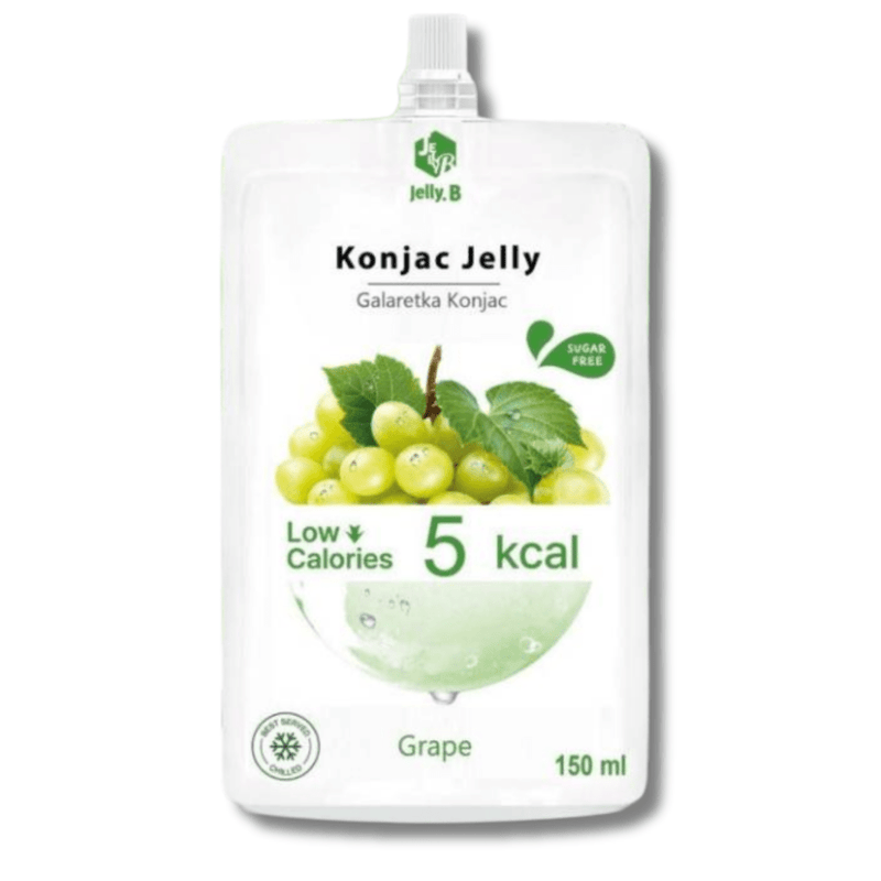JELLYBEE Zuckerfrei Konjac Jelly Traube 150g