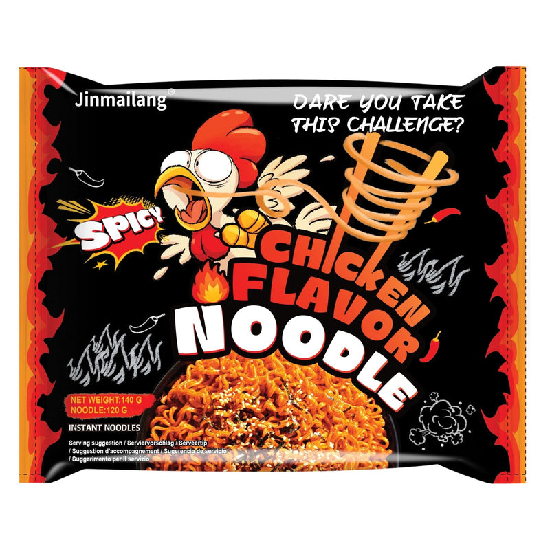 JIN MAI LANG Instant Nudeln pikantem Hühnergeschmack 140g