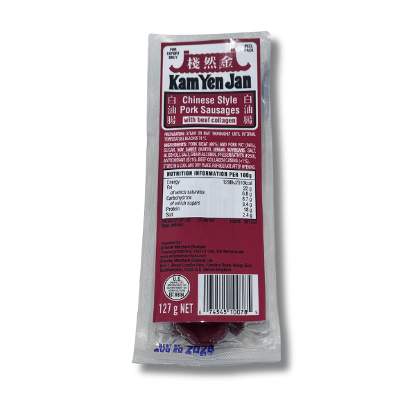 KAM YEN JAN Chinesische Schweinewürste 127g