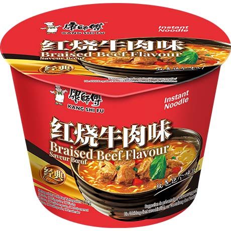 KANG SHI FU Instant Nudel Schüssel geschmorte Rindfleisch 110g