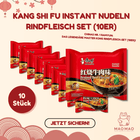 KANG SHI FU Instant Nudeln Rindfleisch Set (10er) Bild 1