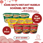 KANG SHI FU Instant Nudeln Schüssel Set (9er) Bild 2