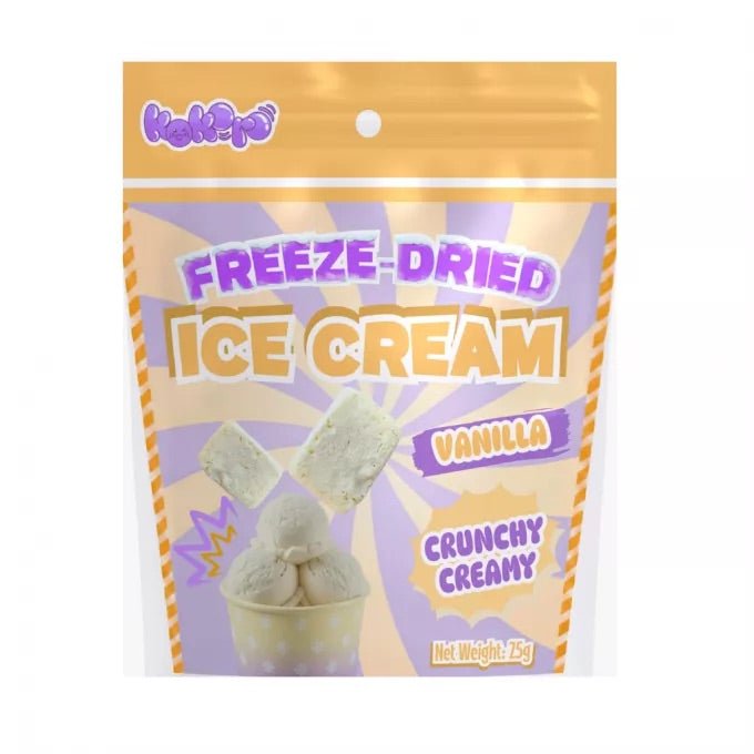 KOKORO Gefriergetrocknetes Vanille-Eis 25g