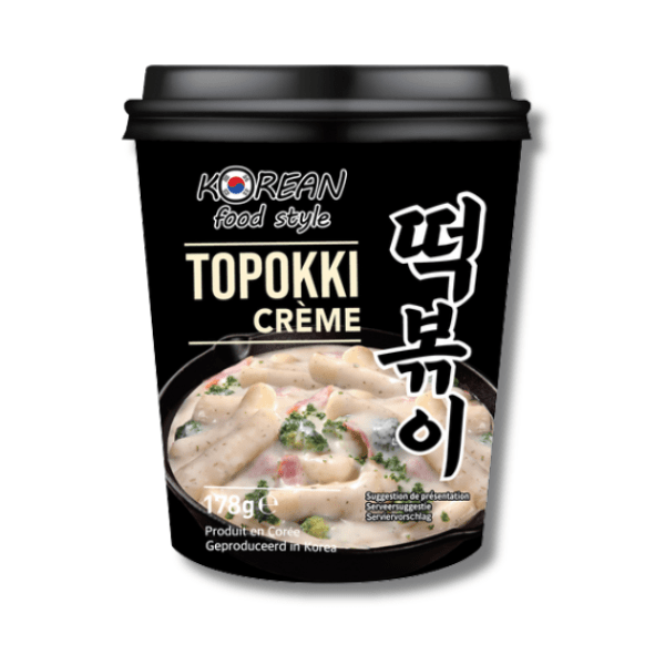 KOREAN FOOD STYLE Tteokbokki mit Rahmsoße 170g