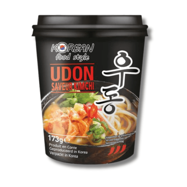 KOREAN FOOD STYLE Instant Udon mit Kimchi Geschmack 73g