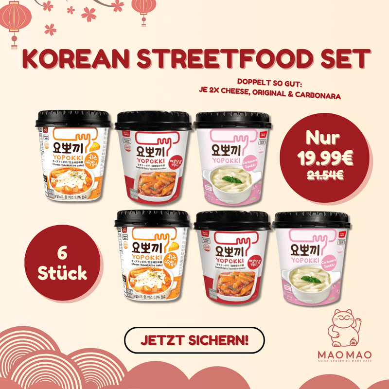 Korean Streetfood Yopokki Tteokbokki XXL Set