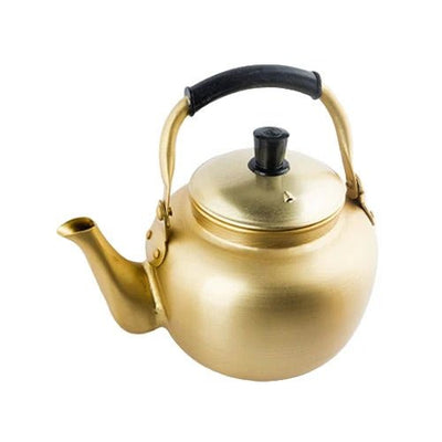 Koreanischer goldener Kessel aus Aluminium (1 L)