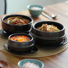 Koreanischer Tontopf Ttukbaegi 14,3cm mit Untersetzer (ohne Deckel) Bild 3