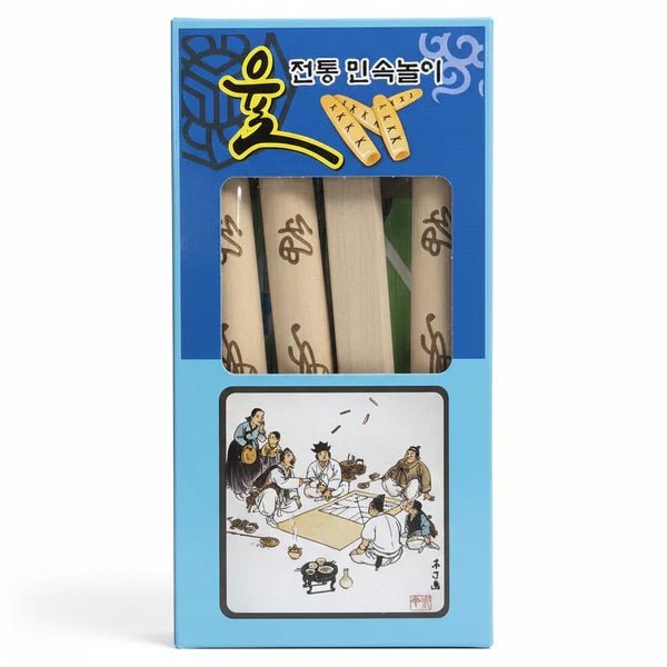 Koreanisches Spielset Yut (Yut-Spielstäbe)