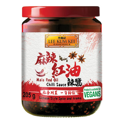 LEE KUM KEE MALA Chili-Öl Sauce 205g